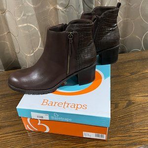 Baretraps Haile Ankle Boot   11 M  Dark Brown